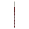 Princeton Velvetouch Mini Angle Brush, Synthetic, Short Handle, Size 1/16, 1 Count - size: Size 1/16