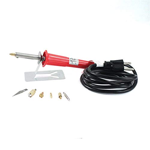 Beginner Pyrography Wood Burning Pen Kit 9pc Basic Starter Tool Set, Easy Craft Engraving Burner for DIY Projects and Hobby Use