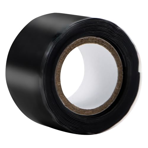 FOURGUN Waterproof Silicone Tape (Black, 1 Rolls Black) - color: Black, size: 1 Rolls Black