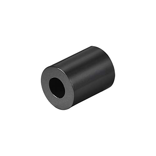 uxcell Nylon Round Spacer Washer 3.2mm ID 7mm OD 7mm Height for M3 Screws Black 100Pcs - size: 3.2mmx7mmx7mm