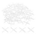 uxcell 1600Pcs Tile Spacers, 1mm 1/32" Cross Shape Wall Floor Tile Spacer Tiling Tools for Ceramic Tile Installation, White - size: 1mm
