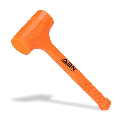 ABN Dead Blow Hammer, 3 lb Pound – Unicast Mallet with Non-Marring Rubber Coating - size: 3 Pound