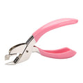 Staple Remover Tool for Office Heavy Hand Staple Pin Pull Easy to Remove(Pink) - color: Pink
