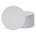 50Pcs Sanding Discs 11In 80Grit Hook and Loop Sandpapers White - color: White, size: 11 Inch(80 Grit)