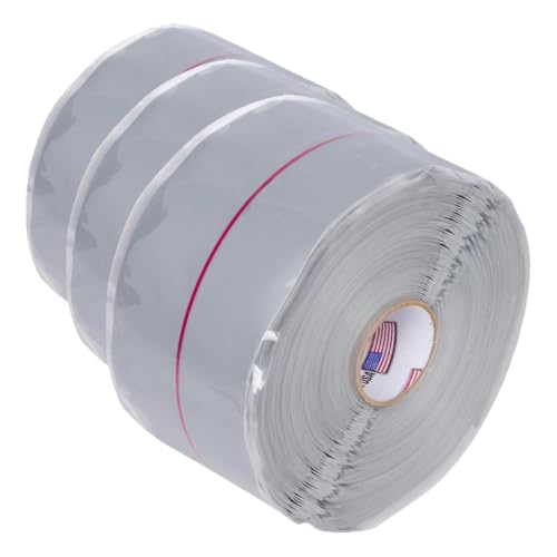 E/FUSING 220-15Kv Rated High Voltage Insulation Tape - 2 in x 36 ft (Pack of 3) - size: 2 inches x 36 feet (Pack of 3)