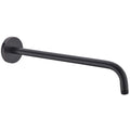 RANDOM 16 Inch Shower Arm with Flange,Stainless Steel 90 Degree Rain Shower Head Extension Arm,Wall-Mounted Shower Head Arm for Fixed Shower Head,Oil Rubbed Bronze.RD91018-16-ORB - color: 16″Oil Rubbed Bronze(Round Flange)