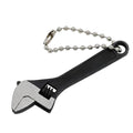 2.5 inch Mini Size Adjustable Wrench Tool, Black Tiny Spanner - color: Black, size: 2.5"