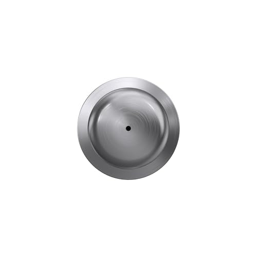 Schlage F40 PLY 626 Plymouth Door Knob, Bed & Bath Privacy Lock, Satin Chrome - color: Satin Chrome, size: Standard
