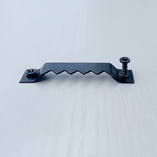Sawtooth Picture Hangers Heavy Duty - Supports 50 lbs, 50 Pack Heavy Sawtooth Hangers with Screws, for Hanging Canvas Photos Frame Clock Paintings Artwork - size: Heavy Sawtooth - 50 Pack