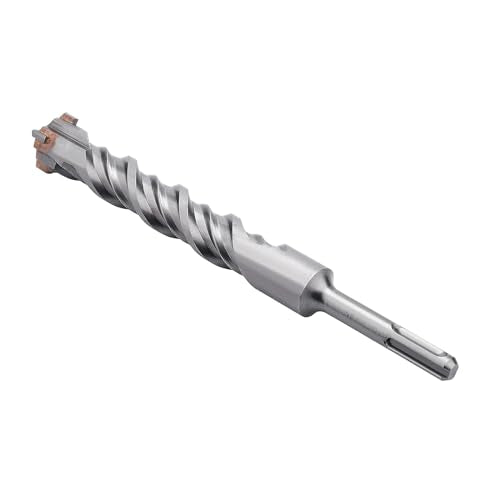 1/2" X 12.2" SDS Plus Rotary Hammer Drill Bit, Concrete Drill Bit - size: 1/2 " diameter, style: 12.2 " length