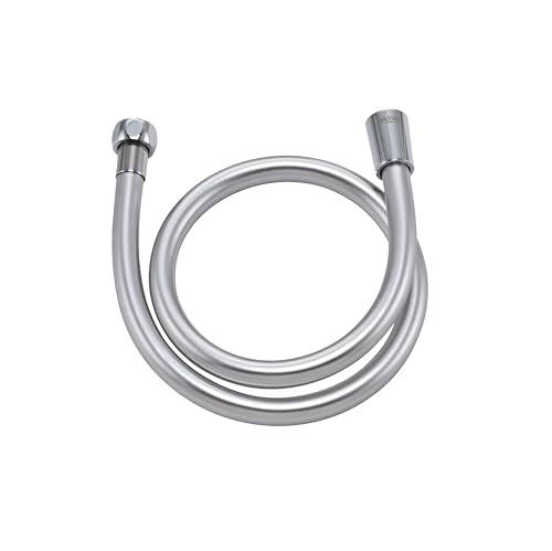 31 Inches PVC Shower Hose Replacement Silver - color: Silver, size: 31 In