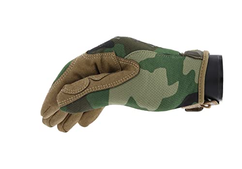 Mechanix Wear Original Woodland Camo Tactical Gloves, Large - color: Camouflage - Woodland Camo, size: Large