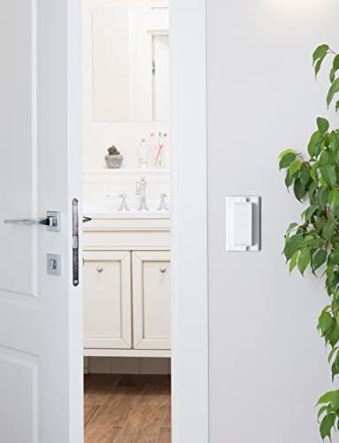 ILIVABLE Magnetic Rocker Light Switch Guards, Not Child Proof, White 2Pack - size: 2 Pack