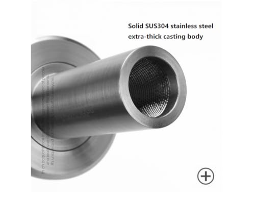 VIBORG Deluxe Solid Sus304 Stainless Steel Extra-Thick Casting Heavy Duty Adjustable Powerful Floor or Wall Mount Mounted Magnetic Doorstops Door Stopper Door Stop (1)