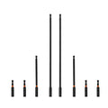 8Pcs Magnetic Bit Holder Extension Set (12", 6", 2.5")