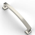 Asidrama 10 Pack 5 Inch(128mm) Hole Centers Kitchen Cabinet Handles, Brushed Satin Nickel Cabinet Pulls Kitchen Cabinet Hardware for Cupboard Drawer Pulls - color: Brushed Satin Nickel, size: 5" Hole Center, style: 10 Pack