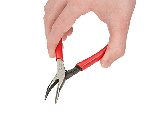 TEKTON Mini 45-Degree Long Nose Pliers | PMN11301 - style: Bent Long Nose