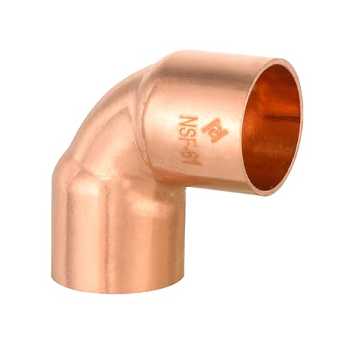 1 Piece EFIELD 1-1/2" C X C Short Radius Copper 90 Degree Elbow - size: 1-1/2"x1-1/2", style: 90 Degree
