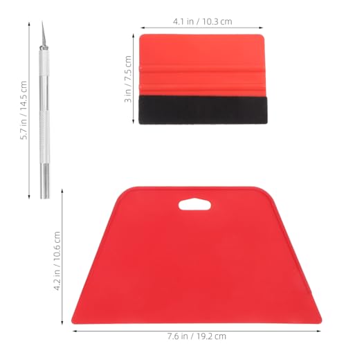 1set Peel and Stick Wallpaper Tool Application Kit for Smoothing Vinyl for Home and Car Film Installation
