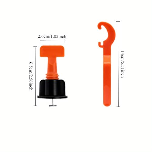 151PCS Precision Tile Leveling System - Essential Construction Tools for Achieving Perfectly Leveled Tiles with Even Spacing Throughout, Home Decor, Floor Installation Aids