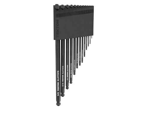 TEKTON Short Arm Ball End Hex L-Key Set, 13-Piece | KLX91112 - size: 13-Piece (0.050-3/8 in.)