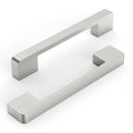 10 Pack 5 Inch Brushed Satin Nickel Cabinet Pulls，Kitchen Handles - color: Brushed Satin Nickel, size: 5"/128MM Hole Center