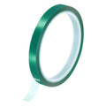 uxcell Green Heat Tape, 1 Roll 10mmx33m 108ft High Temperature Heat Resistant Tape for Sublimation,Heat Vinyl Press,Heat Transfer, Circuit Board, No Residue - color: Green, size: 10mmx33m