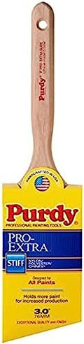 Purdy 144152730 Pro-Extra Glide Paint Brush, 3 in. - size: 3 Inch, style: Angular Glide