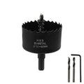2-7/16"/62mm Dia Hole Saw Bi-Metal Hole Drilling Cutter - color: black, size: 2-7/16" (62mm)
