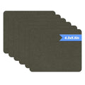 Azobur Sofa Fabric Repair Patch, 6 Piece Microfiber Patches, Self Adhesive Fabric Sofa Patch Repair Fabric, Luxurious Look, Quick Fix Sofa.（Olive Green） - color: Olive Green