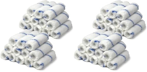 Allgala 24 Piece 4" Mini 3/8" Nap Shedless Microfiber Paint Roller Cover - TH10306 (Pack of 2) - size: 4" Mini (Pack of 48)