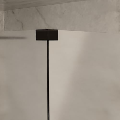 Brixwell Beveled Style 90 Degree Glass To Glass Clamp Oil Rubbed Bronze - color: Oil Rubbed Bronze