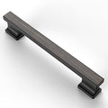 Asidrama 6 Pack 5 Inch(128mm) Oil Rubbed Bronze Kitchen Cabinet Handles, Cabinet Pulls Kitchen Cabinet Hardware for Cupboard Drawer Pulls - color: Oil Rubbed Bronze, size: 5" Hole Center, style: 6 Pack