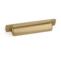 khtumeware 10 Pack 3-3/4" Drawer Pulls Brushed Brass Cabinet Cup Pulls Kitchen Hardware Brushed Gold Cabinet Handles Drawer Handles Knobs 3-3/4 inch Hole Center - color: Brushed Brass, size: Cup Pulls 3-3/4" Hole Center