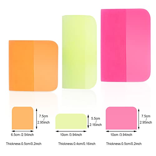 NEWISHTOOL Flex PPF Squeegee Kit Paint Protection Film Installation Tools - color: 3 Colors