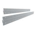 French Cleat Heavy Duty, Aluminum French Cleat, Headboard Wall Mounting Brackets with Screws, Heavy Mirror Mounting Hardware (36 Inch-2 Pairs, Support 200 lbs) - size: 36 Inch-Thick