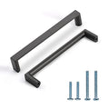 10 Pack 5 Inch(128mm) Kitchen Cabinet Handles Matte Black Cabinet Pulls Kitchen Cabinet Hardware Drawer Pulls for Dresser Cupboard Wardrobe - color: Matte Black, size: 5"/128MM Hole Center, style: 10 Pack