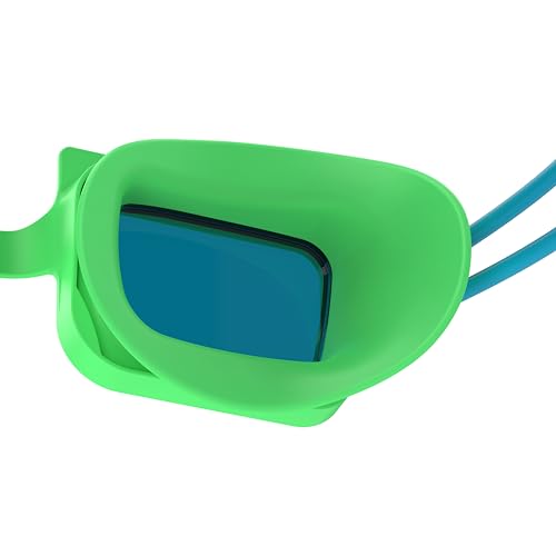 Speedo Kids' Swim Goggles Sunny G Ages 3-8 - color: Screaming Green/Cobalt
