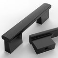 Asidrama 10 Pack 3 Inch(76mm) Matte Black Cabinet Pulls Kitchen Cabinet Handles Black Cabinet Pulls Cabinet Hardware for Cupboard Drawer - color: Matte Black, size: 3" Hole Center(76mm)
