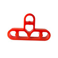 JINYO 3/8 inch 100pcs 10mm Bricklaying Spacer Tile Spacer Red Color Tile Leveling Clips Masonry Paving Spacer Mortar Brick Jointing Spacer Window Spacer Bathroom Spacer - color: Red