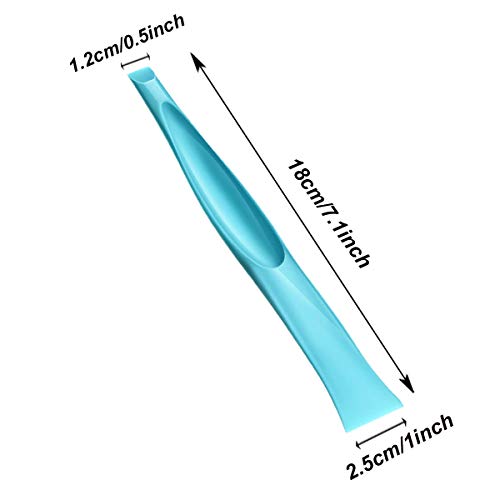 15 Pack Multipurpose Stiff Scraper Gum Scraper,Flexible Plastic