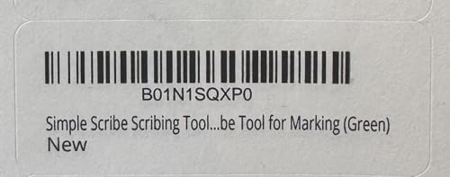 Simple Scribe Scribing Tool for Woodworking, Carpentry Tool Ideal for Cabinets, Countertops, Flooring, and Paneling, Multipurpose Pencil Scribe Tool for Marking (Green)