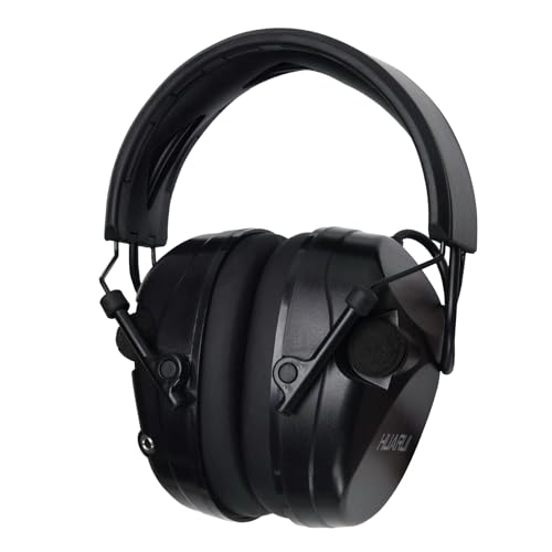 26dB Noise Cancelling Ear Muffs, Automatic Noise Reduction Shooting Ear Protection, Ear Protection Headphones, Noise Cancelling Headphones for Kids, for shooting, Working, Mowing