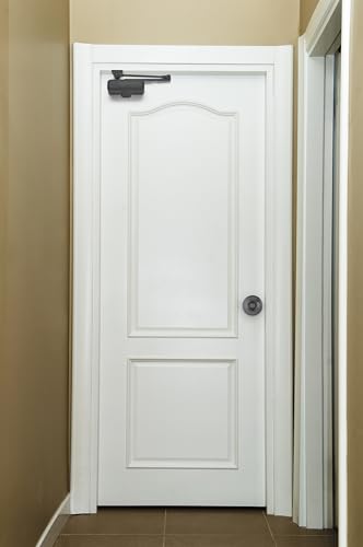 Light Duty Residential Hold Open Door Closer, ADA, Matte Black (Matte Black) - color: Matte Black