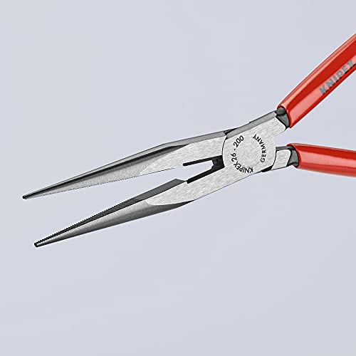KNIPEX 26 11 200 Long Nose Pliers With Cutter 8-Inch