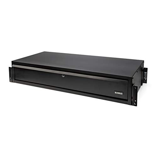DEWALT Work Surface and Locking Drawer Accessory Kit, Compatible with 4-Foot Storage Rack, Over 900 lb. Work Top Capacity, Smooth Opening - style: Work Surface and Locking Drawer Accessory Kit