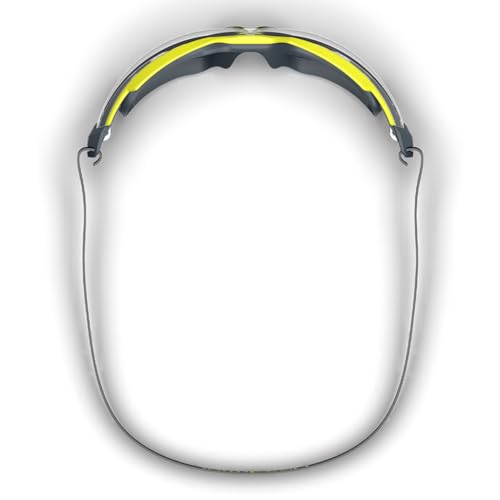 HexArmor MX350 Clear Anti Fog Eyewear with Cloth Strap - color: Clear / Trushields / Cloth Strap