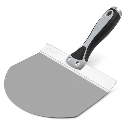 ROLLINGDOG 8 Inch Drywall Bucket Scoop Stainless Steel - color: 8 Inch