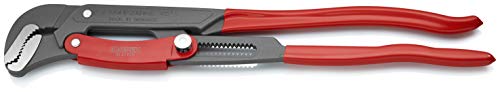 KNIPEX Tools 83 61 020, Rapid Adjust Swedish Pipe Wrench, 22 - size: 22-Inch