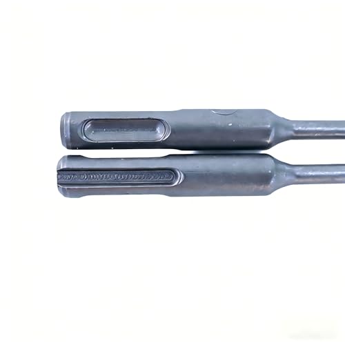 SDS Plus Masonry Drill Bit Set, 7pcs 6.3in (160mm) Rotary Hammer Drill Bits with Storage Case 4-Cutter Cross Tip Double Thread Tungsten Steel Concrete Drill Bit for Concrete, Brick, Stone, Walls